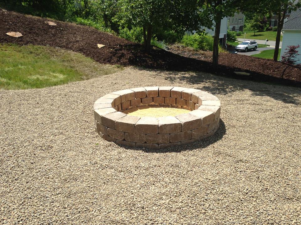 sandbox and future firepit