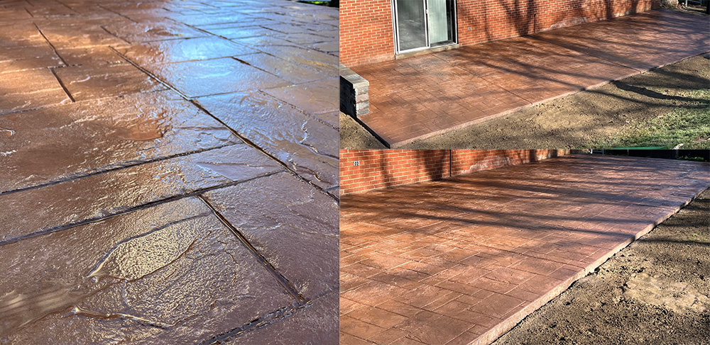 ashlar stamped concrete